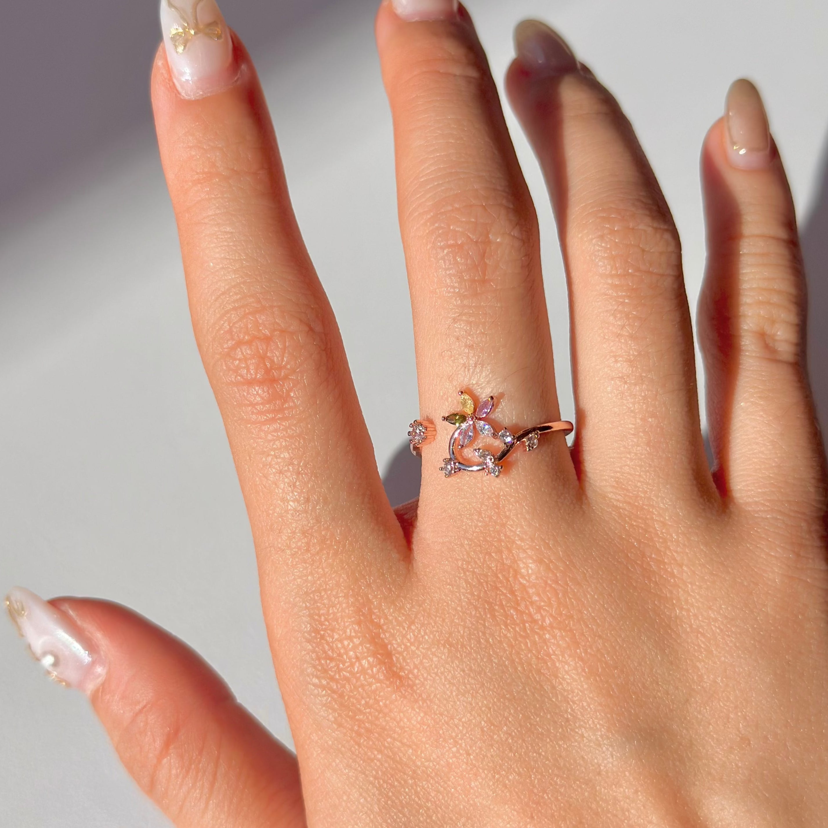 Zauberhafter Efeu Ring