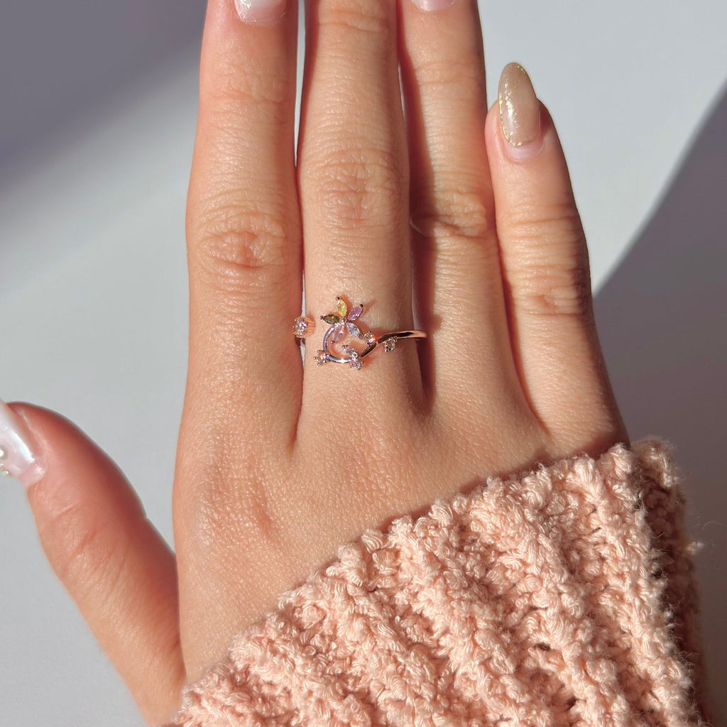 Zauberhafter Efeu Ring