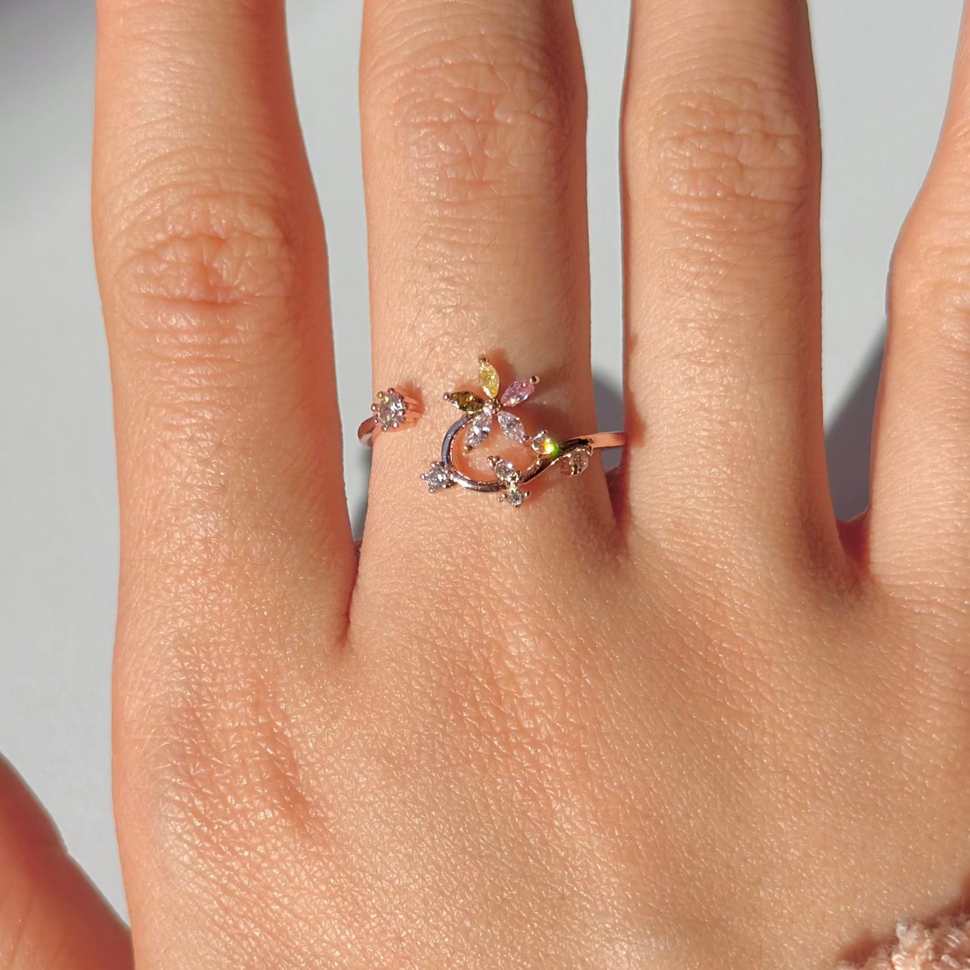 Zauberhafter Efeu Ring