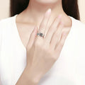 Ikonischer Fingerring mit Londoner Landschaft