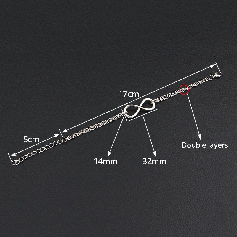 Charm-Armband „Unendliche Liebe für Krankenschwestern“