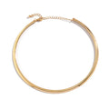 Goldene Halskette – Schlichter, minimalistischer Luxusschmuck