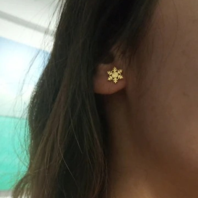 Fröhliche Weihnachts-Sonderohrstecker-Schmuckkollektion