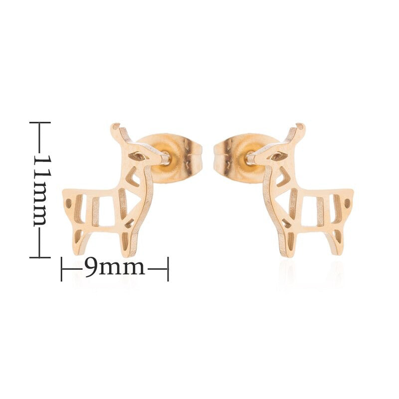 Fröhliche Weihnachts-Sonderohrstecker-Schmuckkollektion