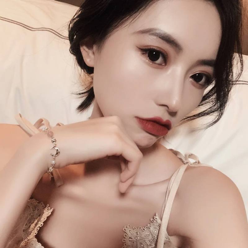 Verträumtes Mond- und Sternarmband im koreanischen Stil