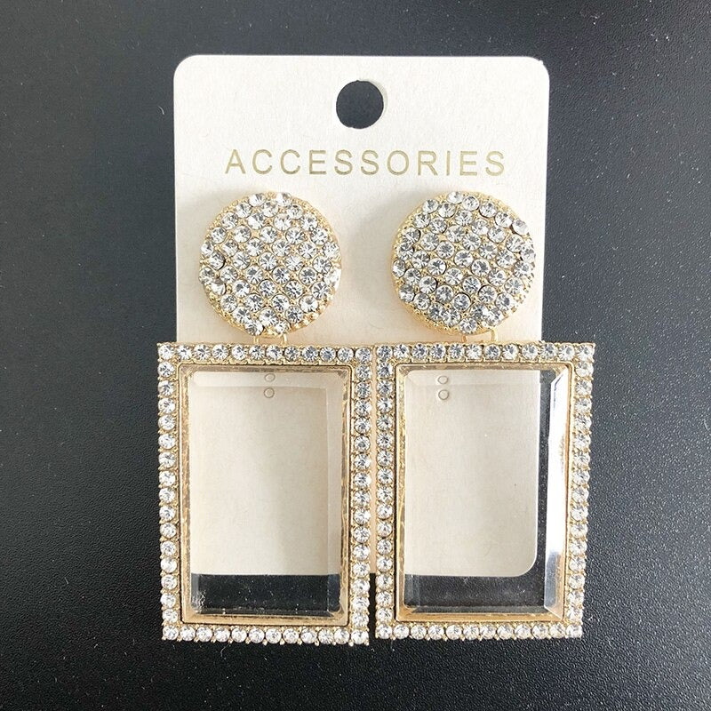 Luminance Strass Statement Perlen Tropfen Ohrhänger Kollektion