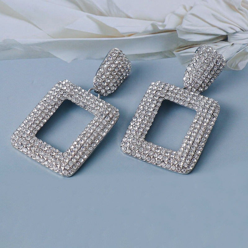 Luminance Strass Statement Perlen Tropfen Ohrhänger Kollektion