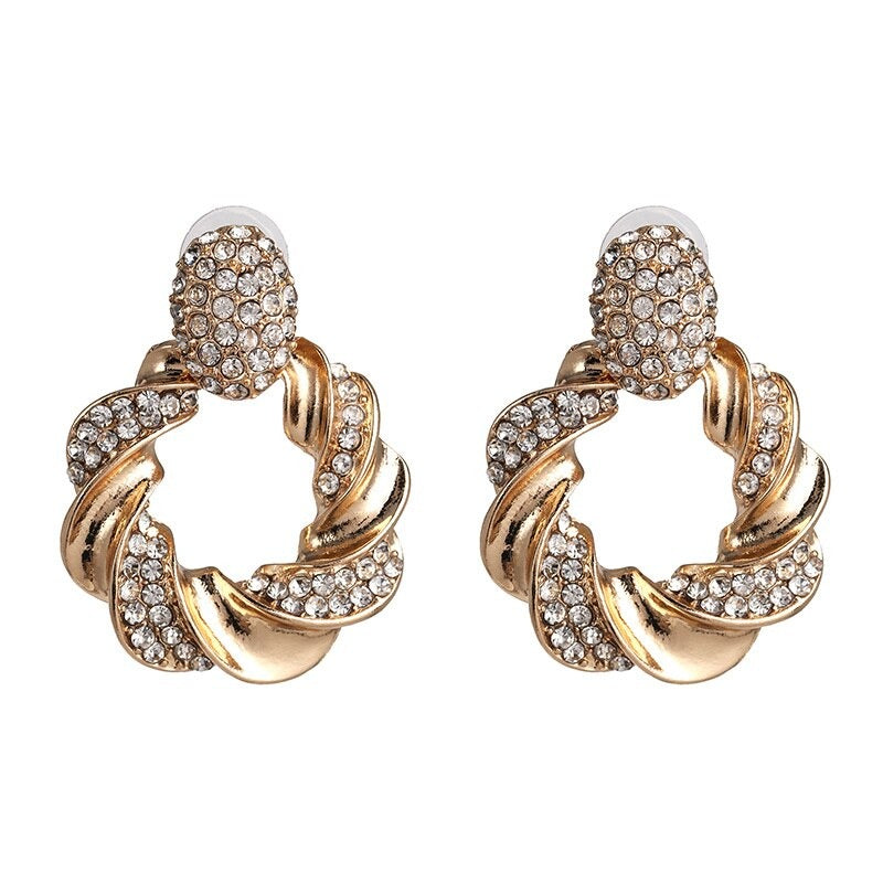 Luminance Strass Statement Perlen Tropfen Ohrhänger Kollektion