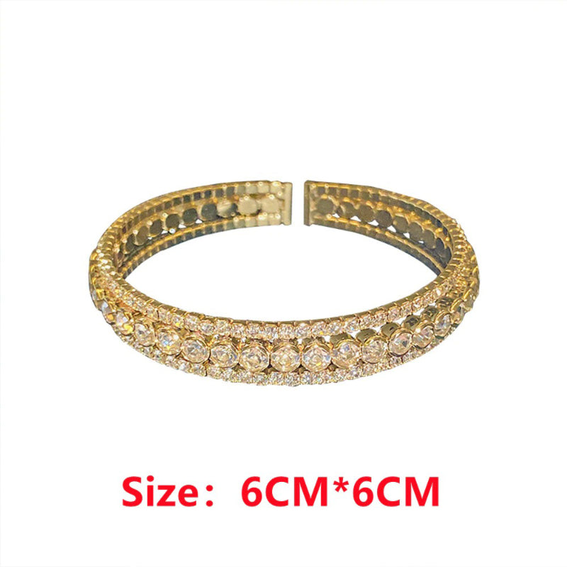 Luxuriöse, modische Tennisarmbänder mit Zirkonia