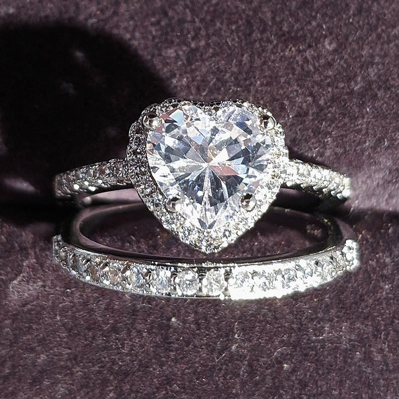 Luxuriöse Schmuckkollektion mit Zirkonia-Ringen