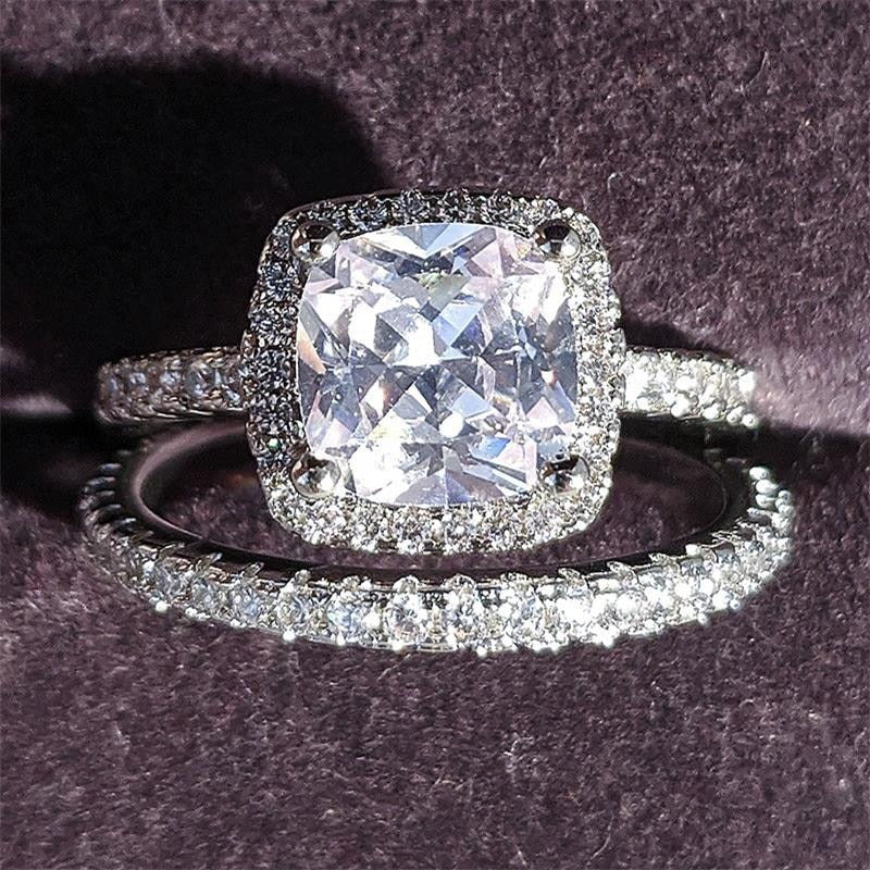 Luxuriöse Schmuckkollektion mit Zirkonia-Ringen