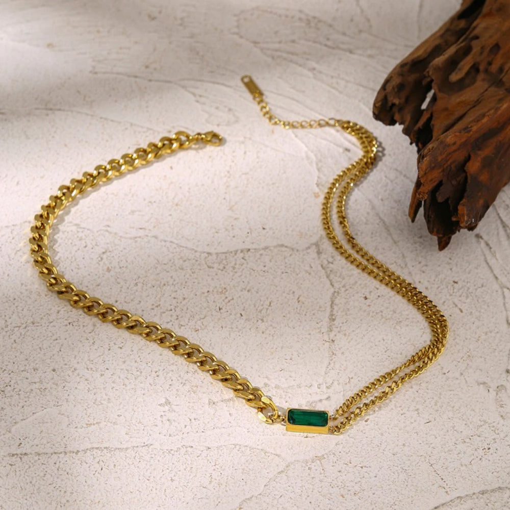 Luxuriöse und elegante Schmuckkollektion mit Smaragd-Inspirationen