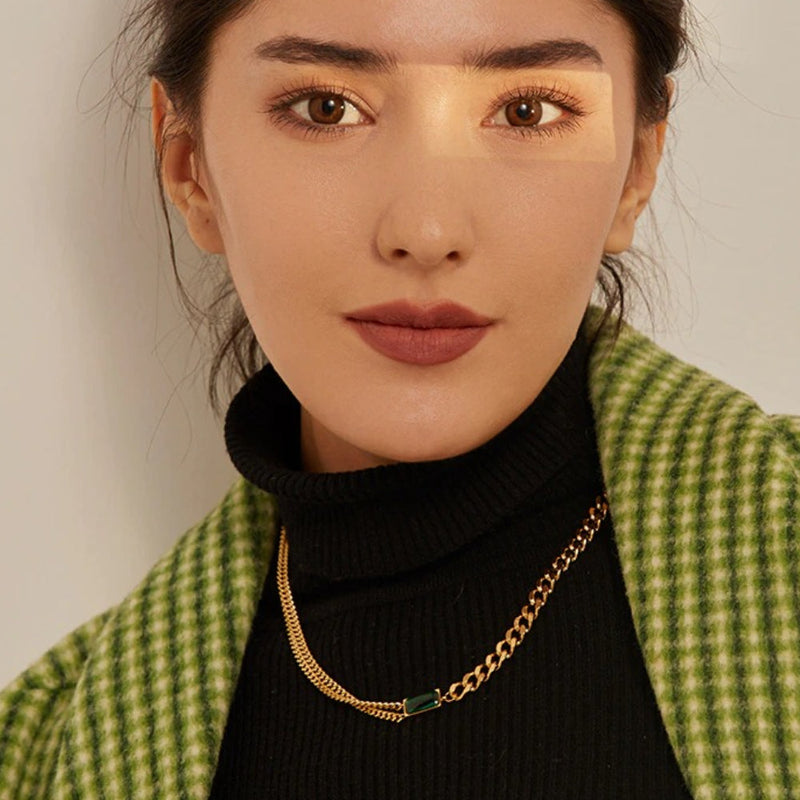 Luxuriöse und elegante Schmuckkollektion mit Smaragd-Inspirationen