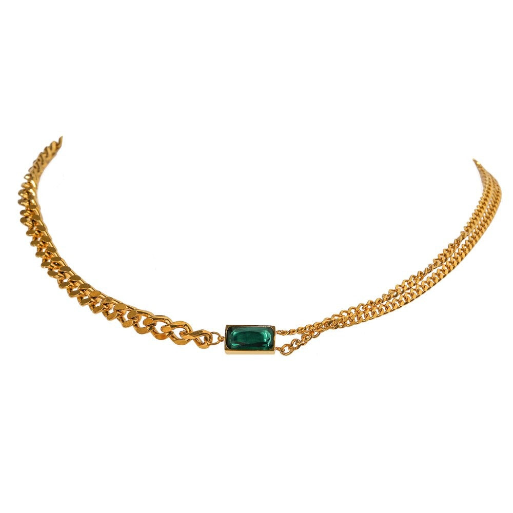 Luxuriöse und elegante Schmuckkollektion mit Smaragd-Inspirationen
