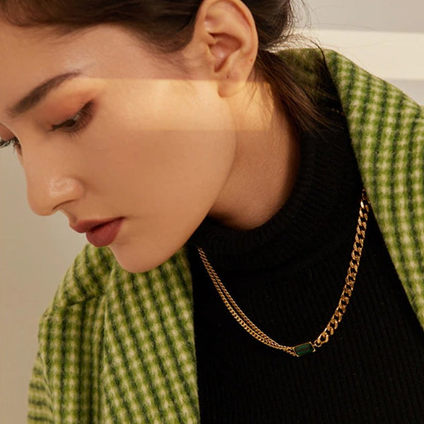 Luxuriöse und elegante Schmuckkollektion mit Smaragd-Inspirationen