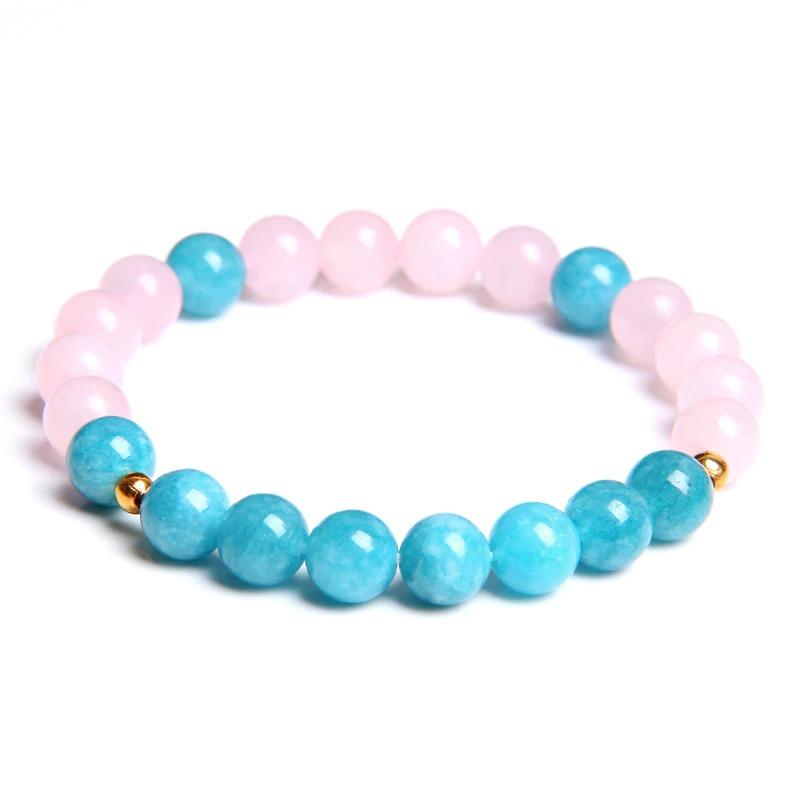 Heilende Armbänder in Makronenfarben