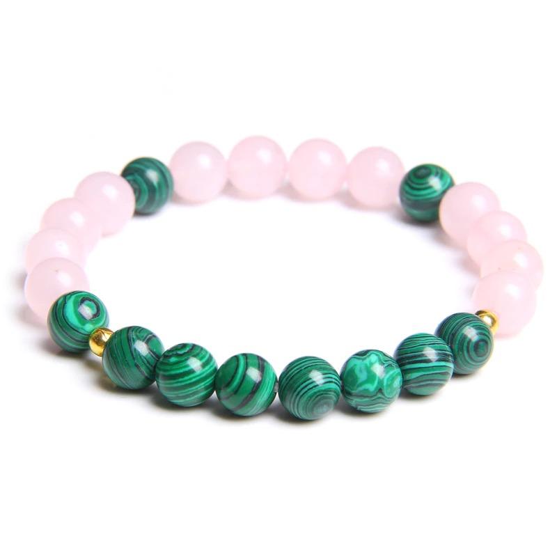 Heilende Armbänder in Makronenfarben