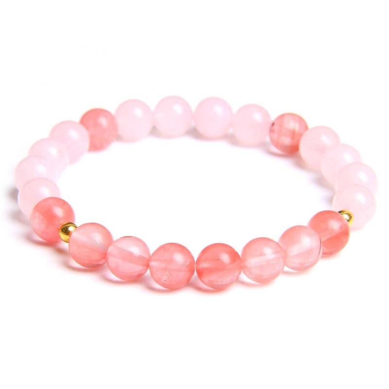 Heilende Armbänder in Makronenfarben