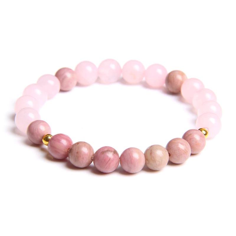 Heilende Armbänder in Makronenfarben