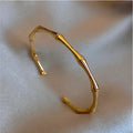 Elegantes goldenes Zweigarmband - Verstellbares offenes Manschettenarmband | Einzigartige goldene Manschette