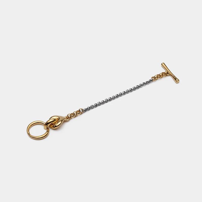 Minimalistisches Kettenarmband mit Knebelverschluss