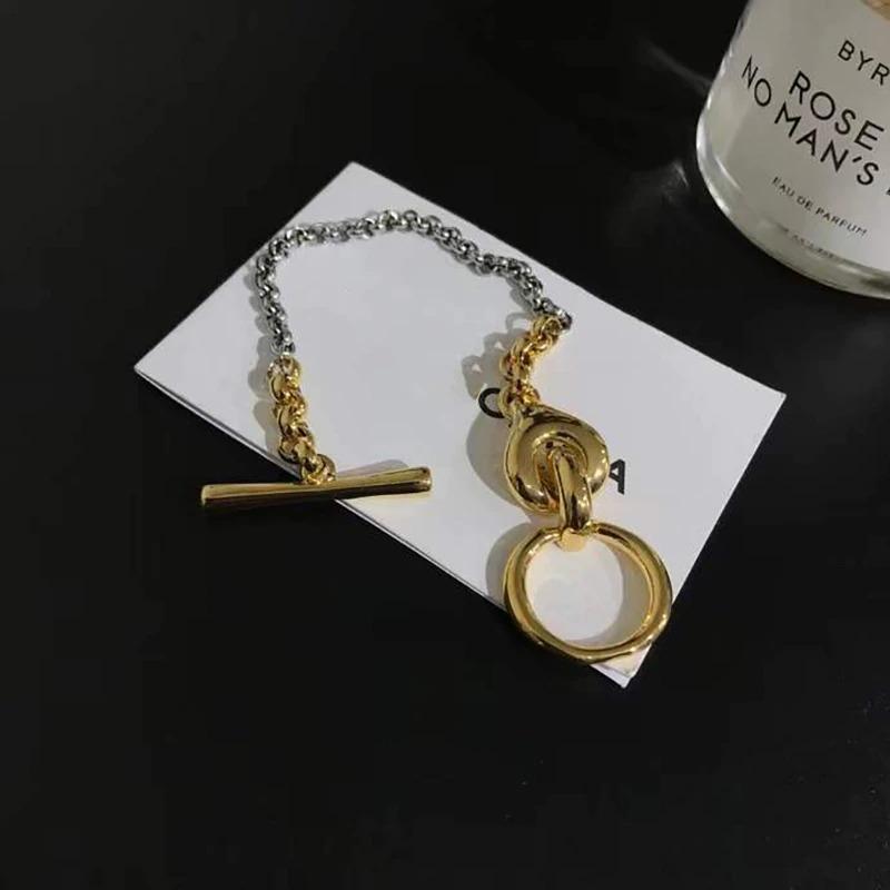 Minimalistisches Kettenarmband mit Knebelverschluss