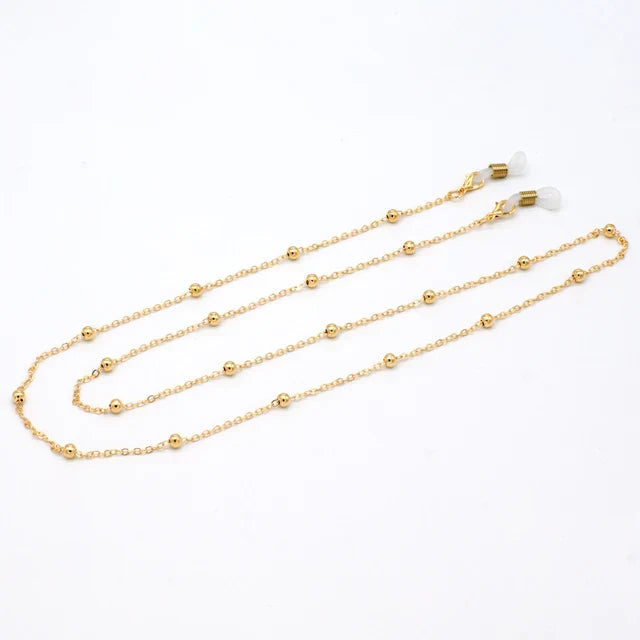 Halskette „Station“ aus Roségold mit Kristallen – Zirkonia, verstellbarer Verschluss