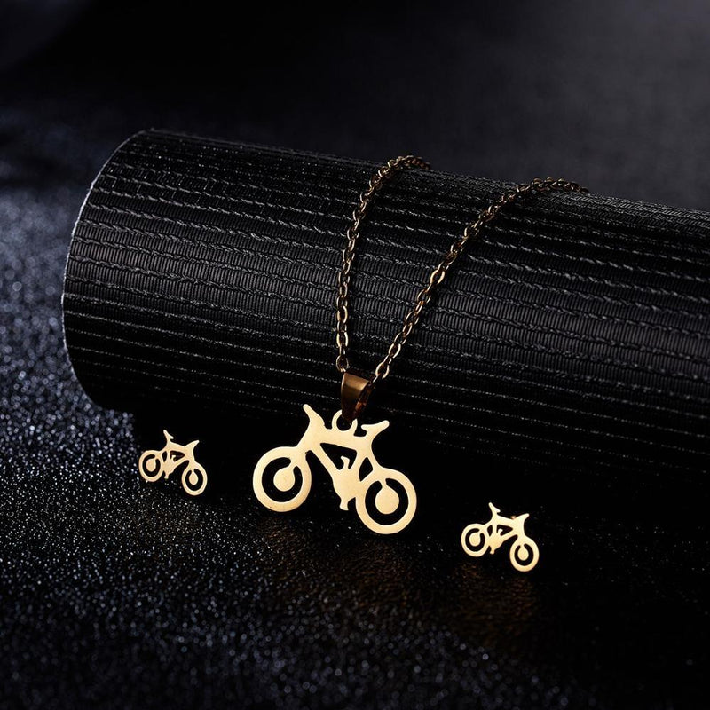 Set mit Halskette und Ohrringen mit Anhänger „Mother's Love“