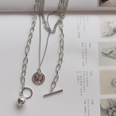 Mehrkettige modische Halskette