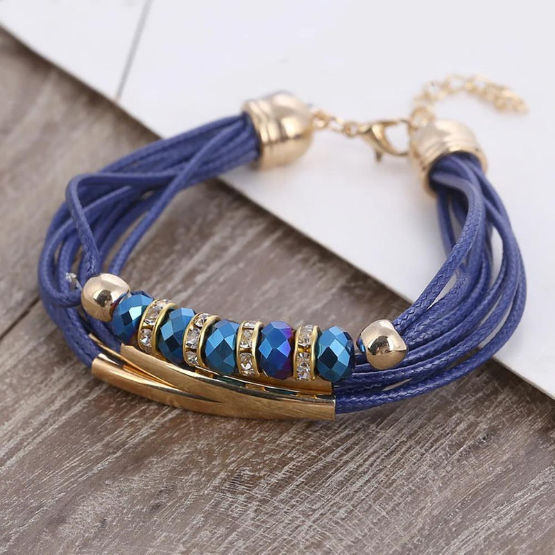 Mehrlagiges Seilkettenarmband