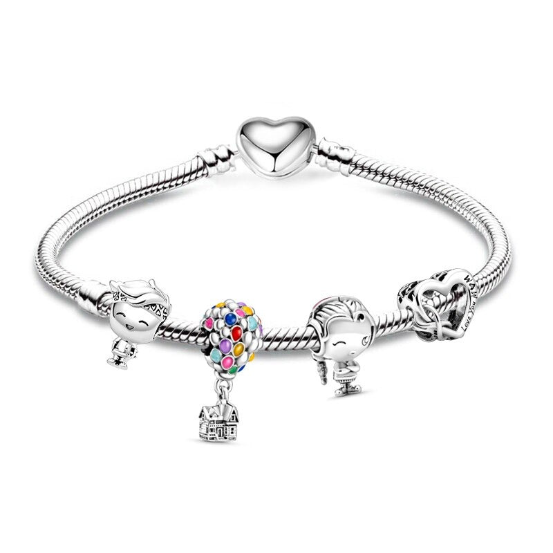 Charm-Armbänder mit Perlen in verschiedenen Stilen