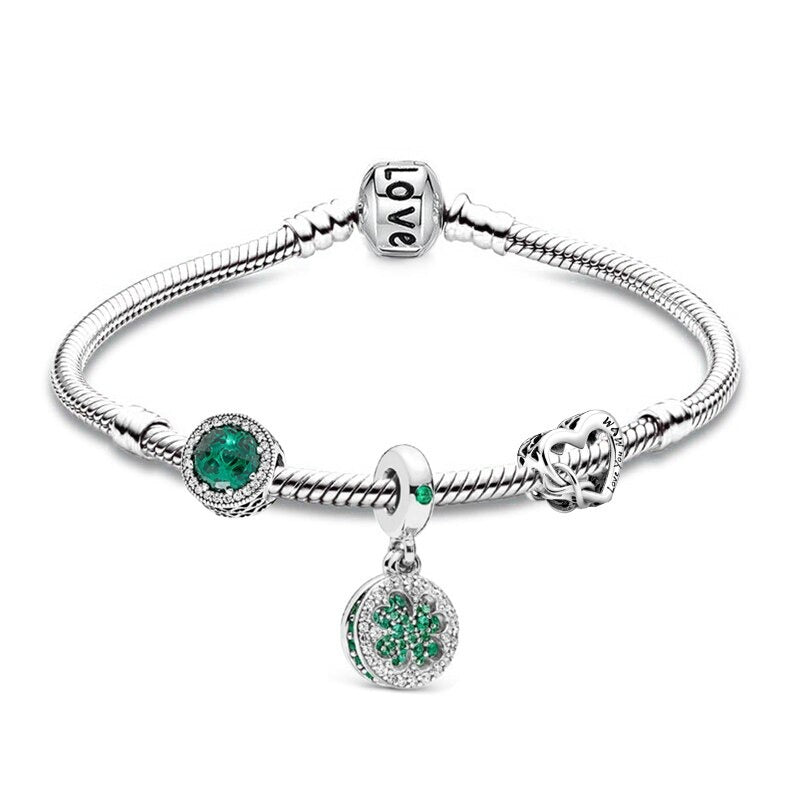 Charm-Armbänder mit Perlen in verschiedenen Stilen