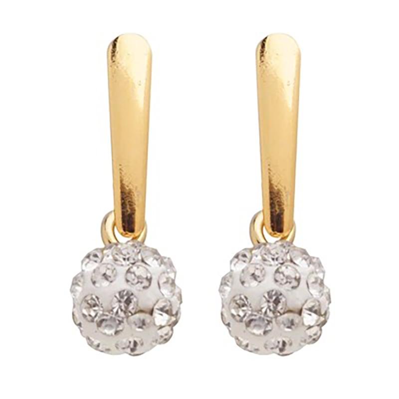 Kleine geometrische Creolen in verschiedenen Stilen