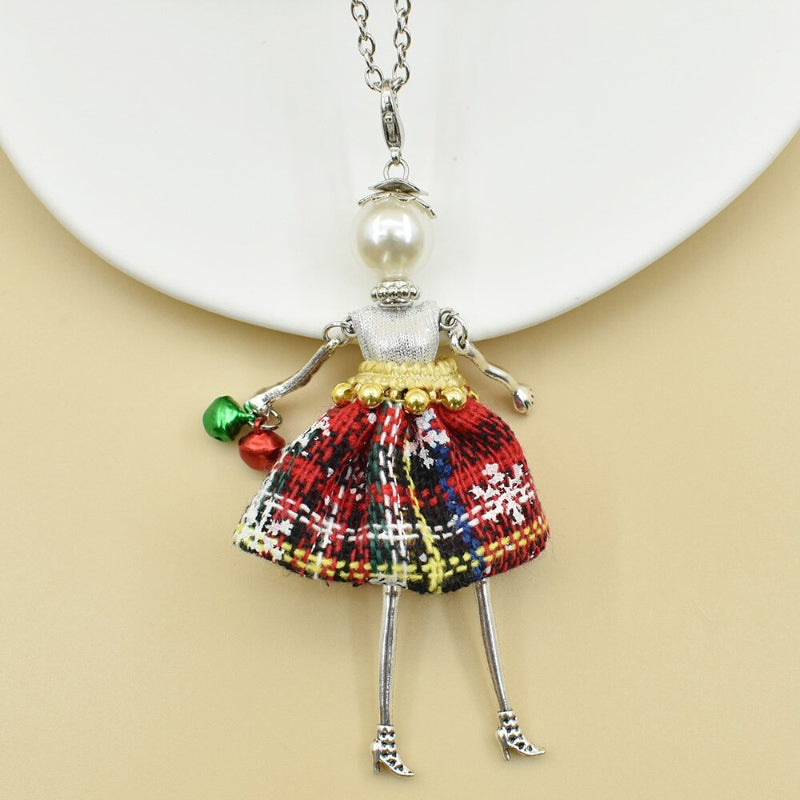 Süße und charmante Fashionista-Halskettenpuppen für Frauen.