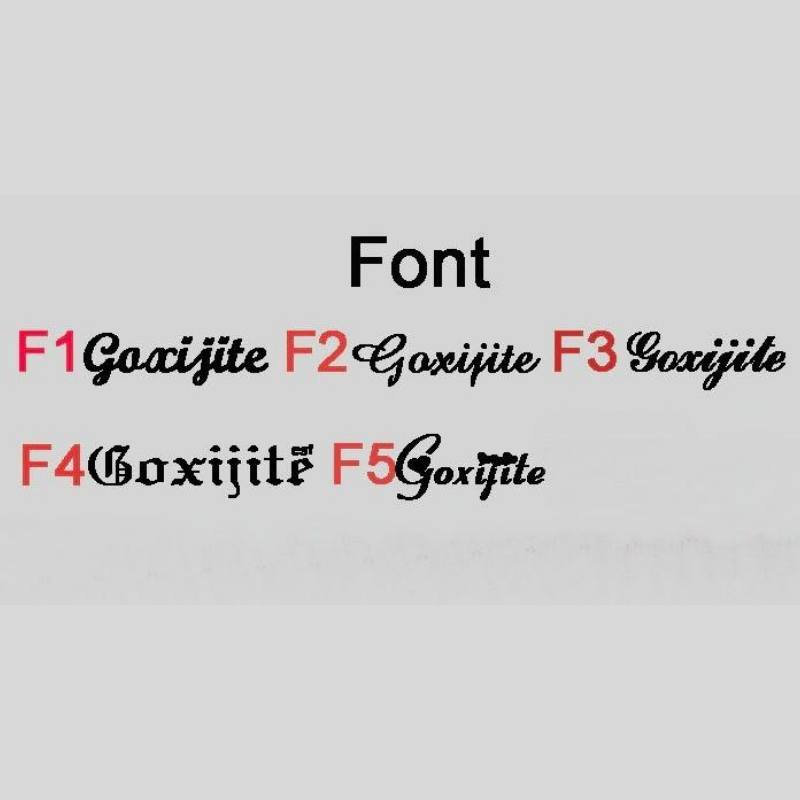 Personalisierte Namenskette mit Namen und Herz