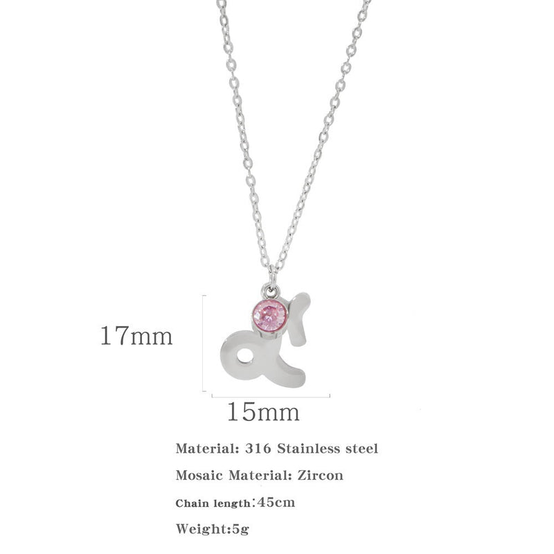 Halskette mit Sternzeichen-Anhänger