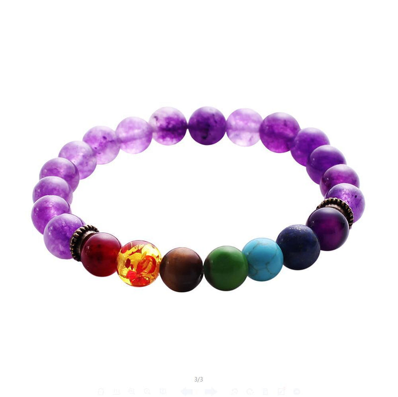 Gemischtes Chakra-Armband für Frieden und Gleichgewicht