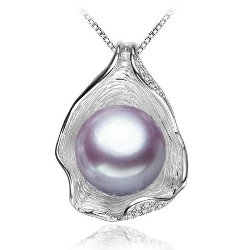 Perlenanhänger Silberkette