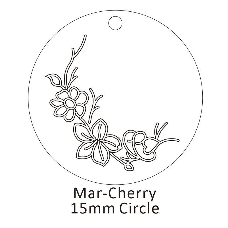 Personalisierte Geburtsblumen-Halskette