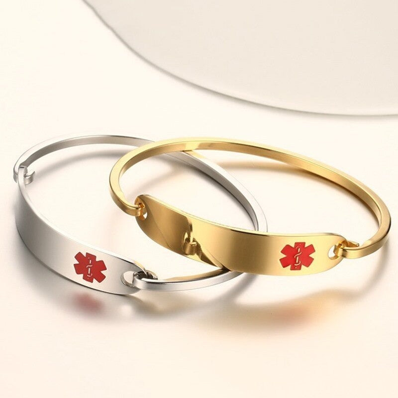 Personalisiertes Notfall-Armband mit medizinischer ID