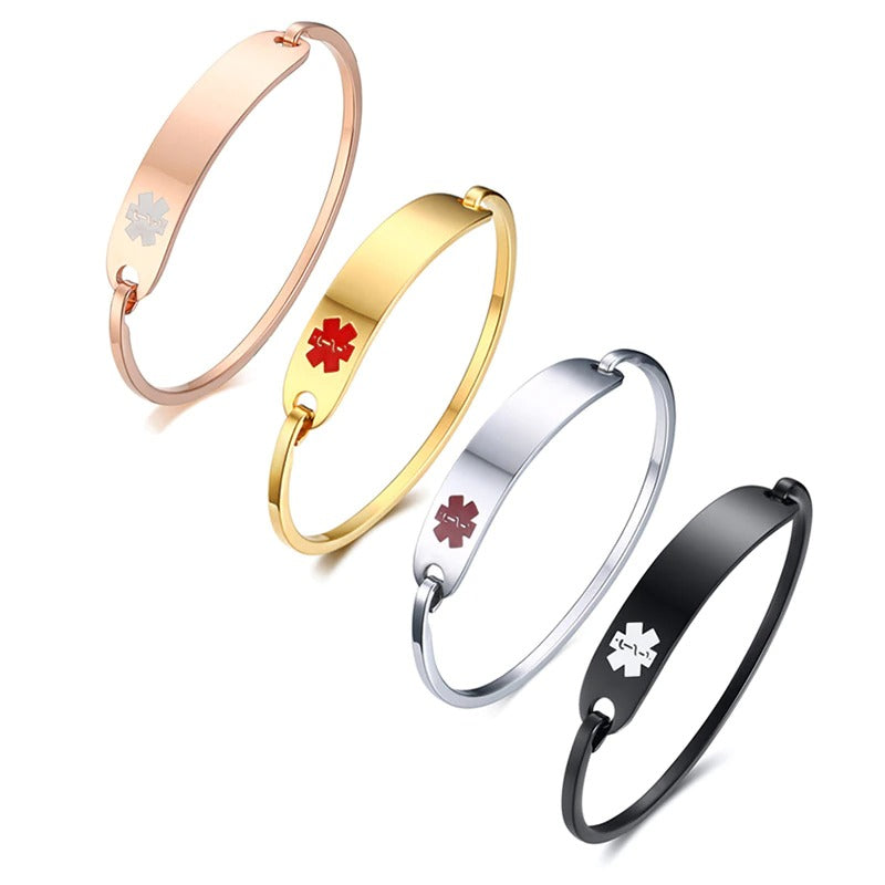 Personalisiertes Notfall-Armband mit medizinischer ID