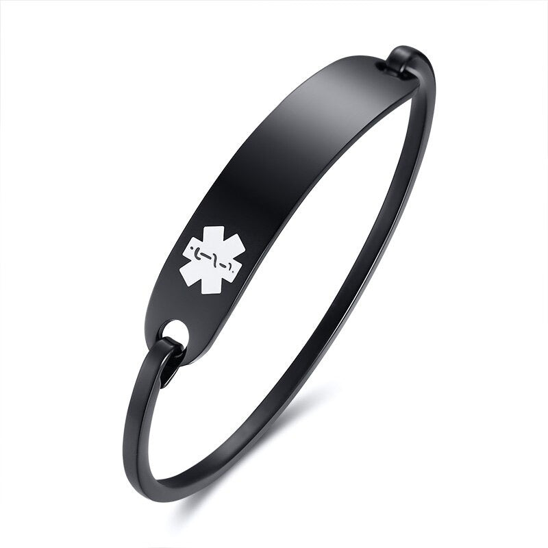 Personalisiertes Notfall-Armband mit medizinischer ID