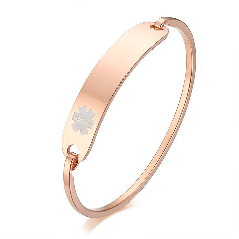 Personalisiertes Notfall-Armband mit medizinischer ID
