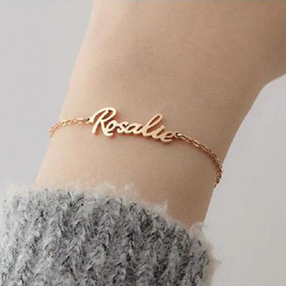 Personalisiertes Schmuckset mit Halskette, Ring und Ohrringen