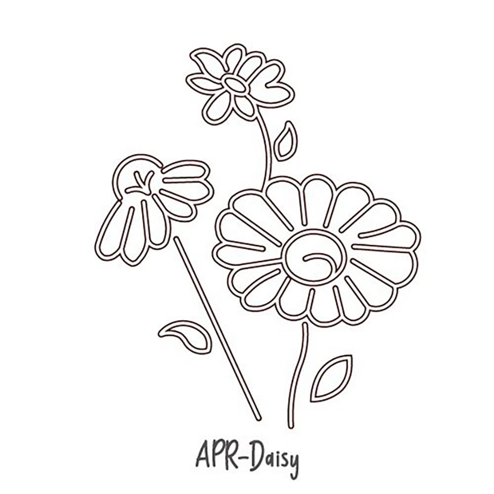 Rechteckige Halskette mit Geburtsmonatsblumen-Anhänger