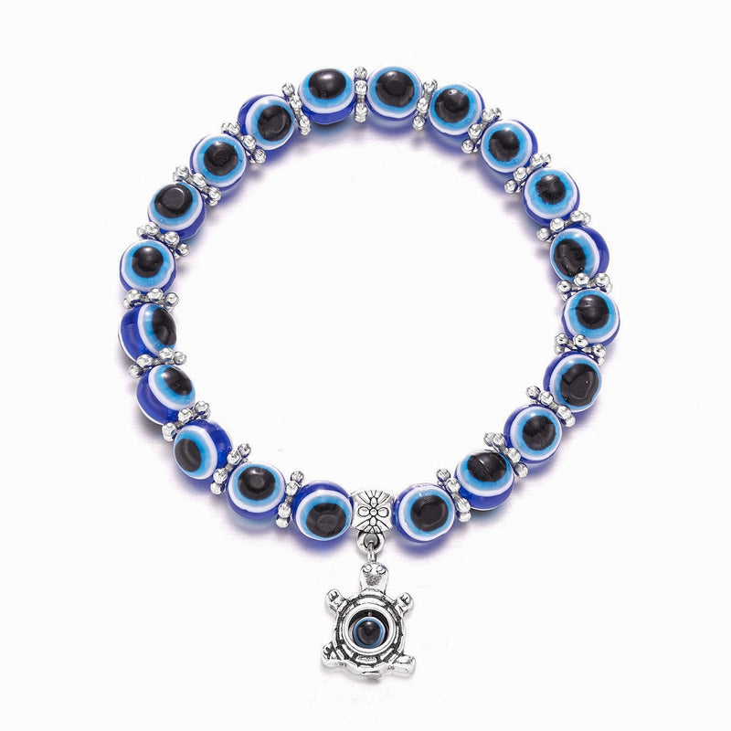 Blaues Böses-Augen-Armband