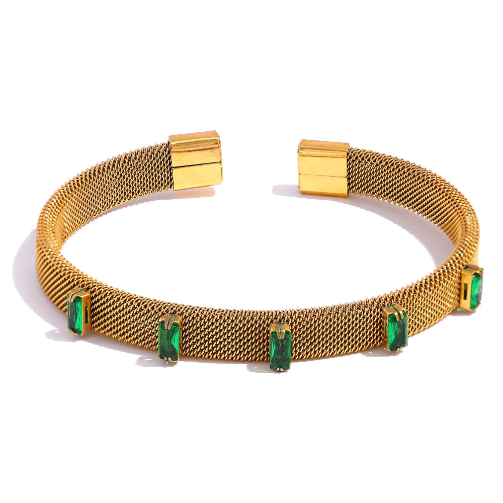 Anlauffrei Bunte Cubic Zirconia Edelstahl