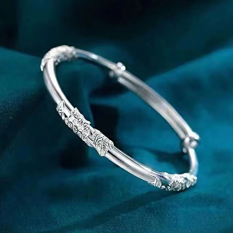 925 Silber Manschetten-Armband