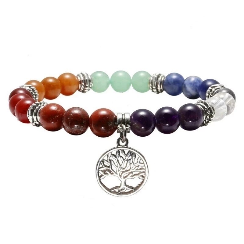 7 Chakra Heilung Balance Perlen Armband