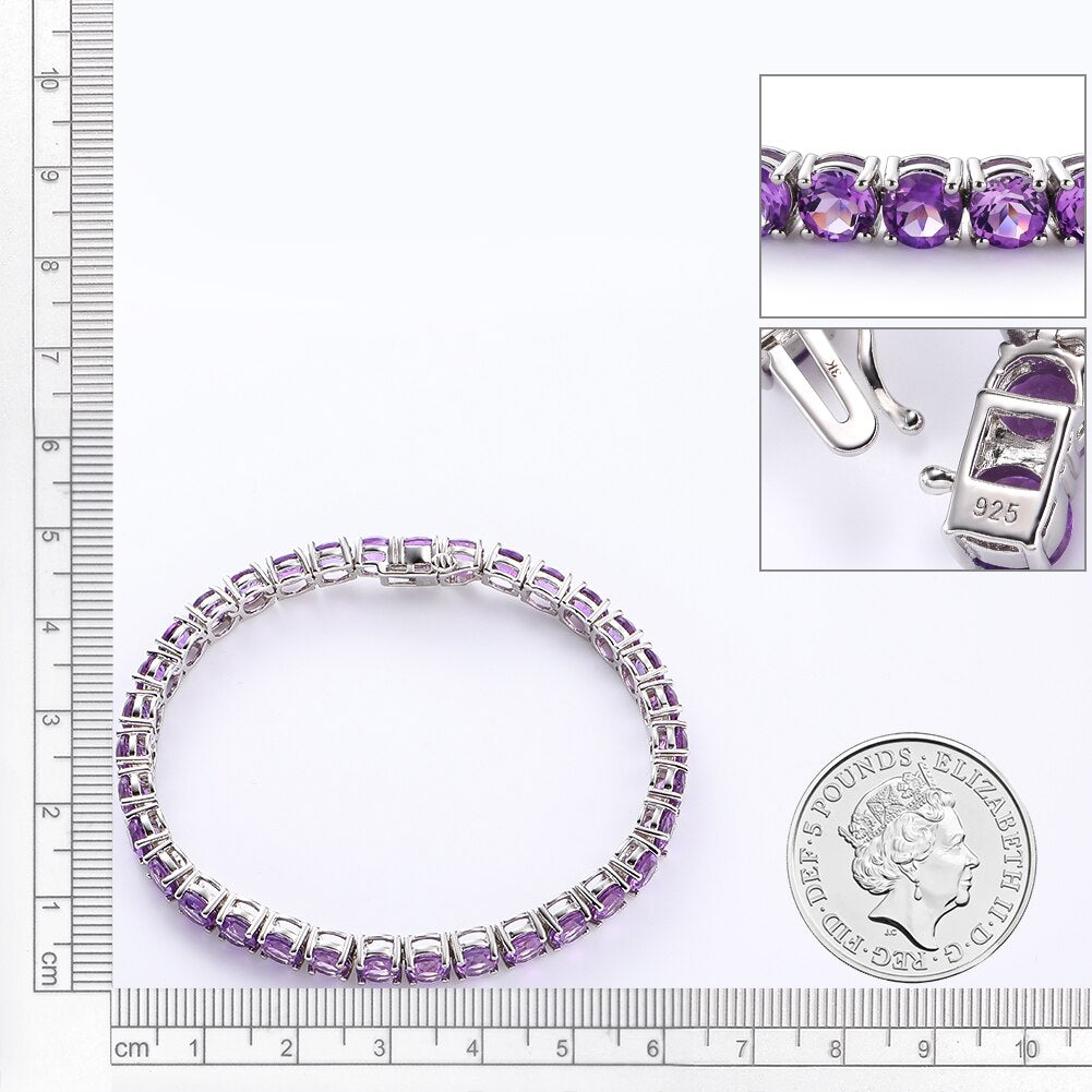 Amethyst-Armband
